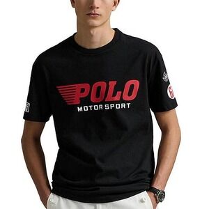 POLO RALPH LAUREN MENS S/S T-SHIRT~XXL~BLACK~NWT